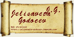 Jelisaveta Godočev vizit kartica